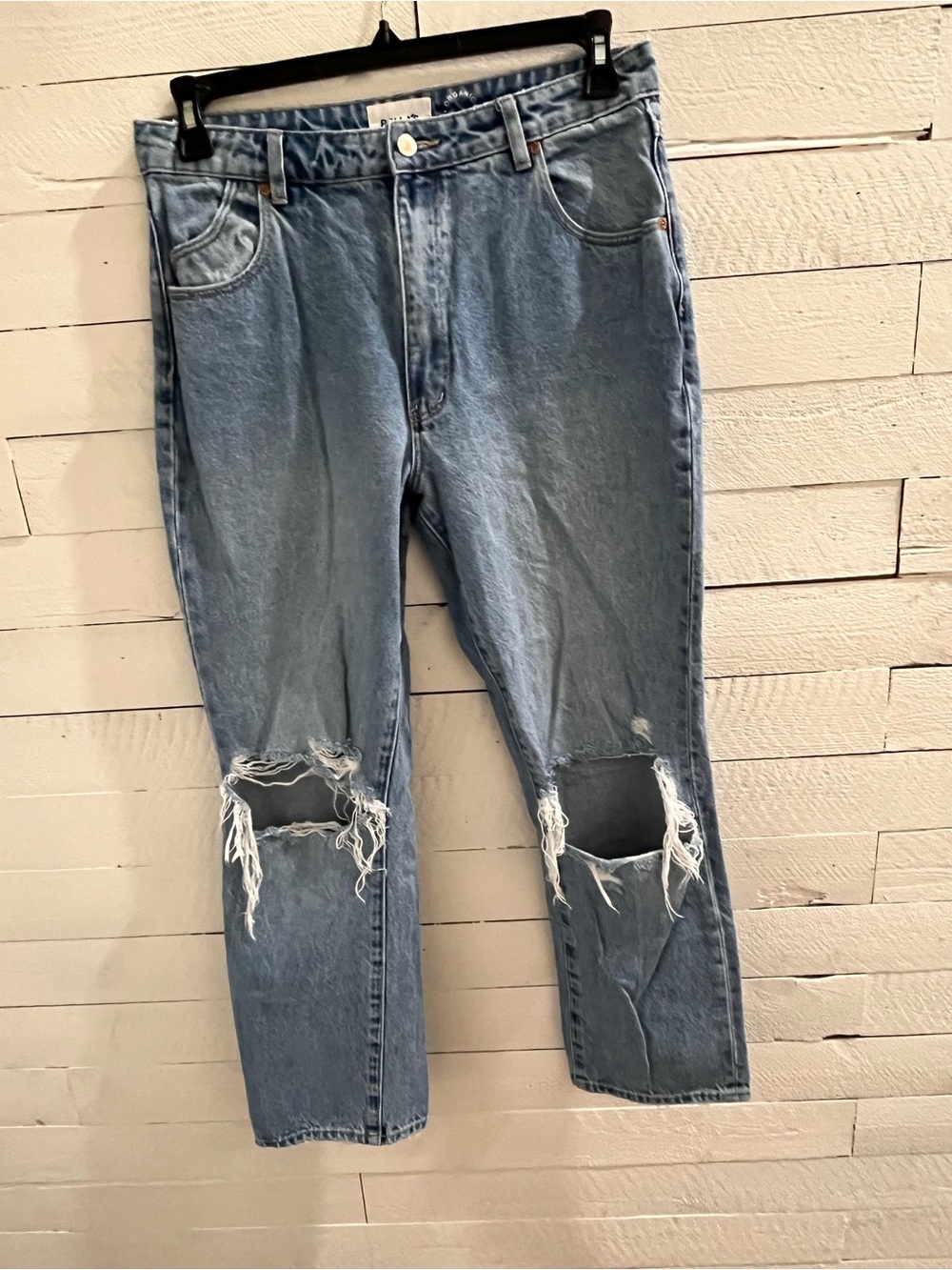 Rollas highrise straight Aussie size 31 distressed